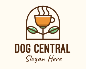 Organic Brewed Coffee logo design