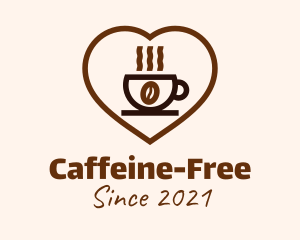 Coffee Cup Love logo design