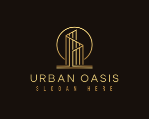 Luxury Urban Building logo design