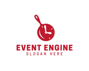Frying Pan Clock logo