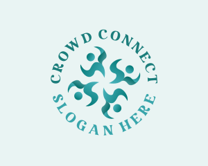 Human Community Crowd logo