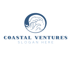 Coastal Travel Agency logo design