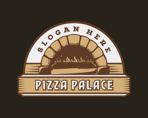 Flame Brick Oven logo design