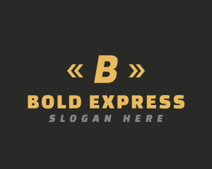 Masculine Accelerate Express logo design