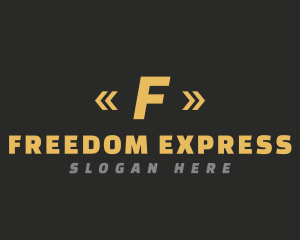 Masculine Accelerate Express logo design