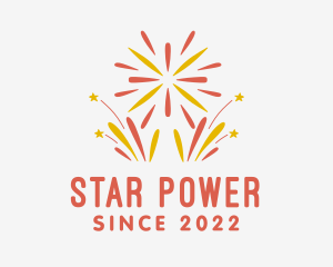 Star Fireworks Festival  logo design