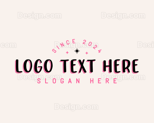 Quirky Handwritten Brand Logo