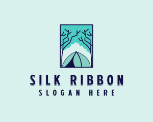 Forest Camping Site logo design