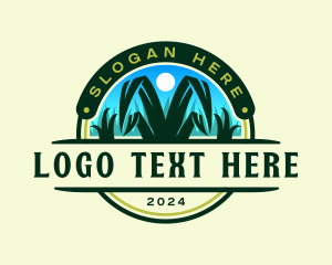 Landscaping Grass Eco logo