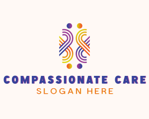 People Community Charity logo design