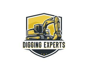 Excavator Construction Mining logo