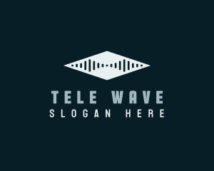 Music Audio Waves logo design