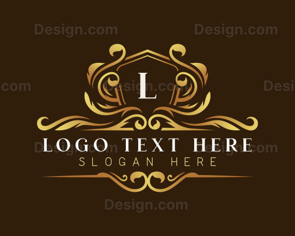 Wreath Luxury Royal Logo