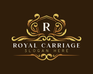 Wreath Luxury Royal logo design