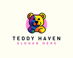 Teddy Bear Toy logo design