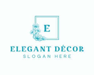 Elegant Flower Event logo design