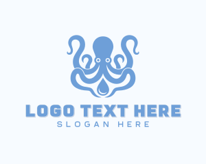 Kraken Mythological Monster logo