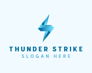 Power Thunder Logistics logo design