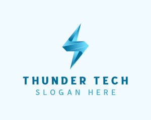 Power Thunder Logistics logo design