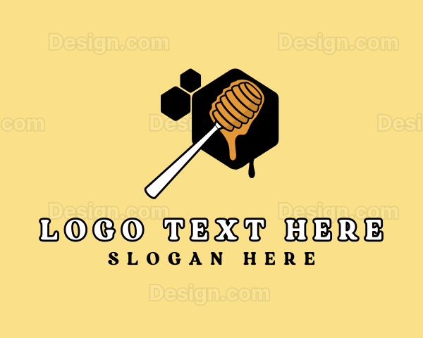 Hexagon Sweet Honey Logo