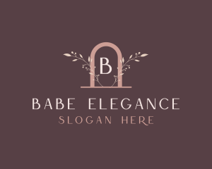 Elegant Beauty Floral Boutique logo design