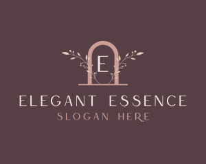 Elegant Beauty Floral Boutique logo design