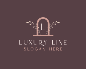 Elegant Beauty Floral Boutique logo design