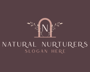 Elegant Beauty Floral Boutique logo design