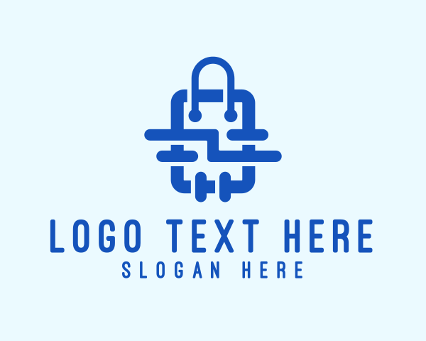 Shopping Bag logo example 3