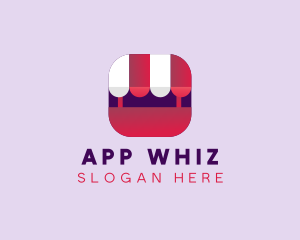 Online Market App  logo design