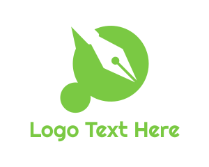 Green Dot pen logo
