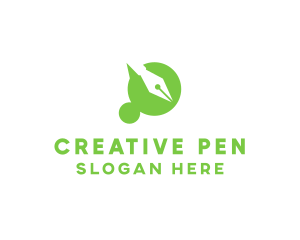 Writing Ink Pen  logo design