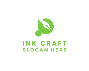 Writing Ink Pen  logo design