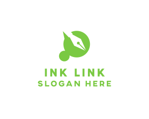 Writing Ink Pen  logo design