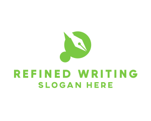 Writing Ink Pen  logo design