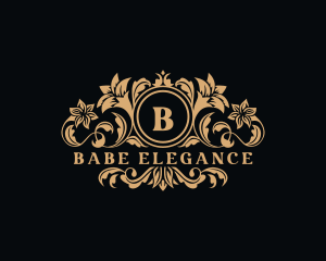 Elegant Florist Boutique logo design