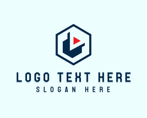 Hexagon Media Player Logo