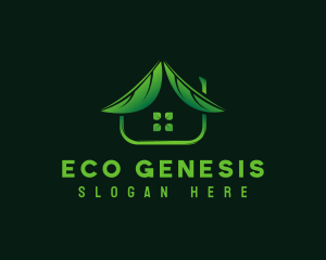 Eco House Realty logo design