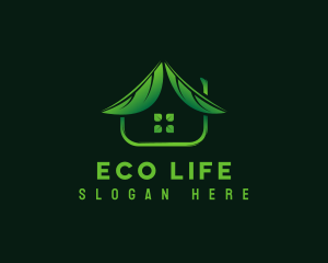 Eco House Realty logo design