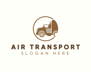 Truck Logistics Forwarding logo design