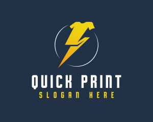 Quick Shirt Printing logo design