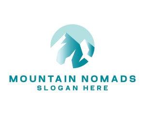 Snowy Mountain Summit logo design