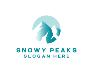 Snowy Mountain Summit logo design