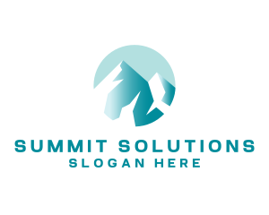 Snowy Mountain Summit logo design