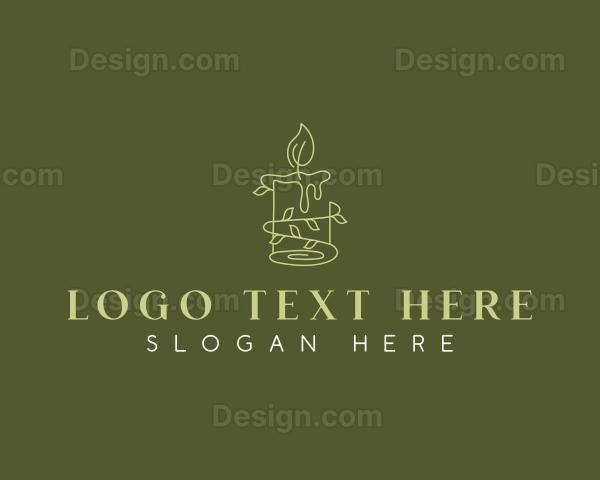 Wax Candle Light Logo