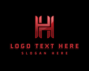 Online Gaming Letter H logo