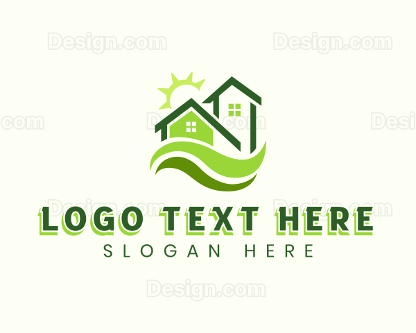 Real Estate Landscaping Logo