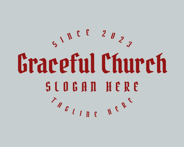 Wordmark logo example 3