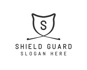 Professional Shield Feline logo design