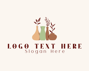 Boho Clay Ceramics Vase logo